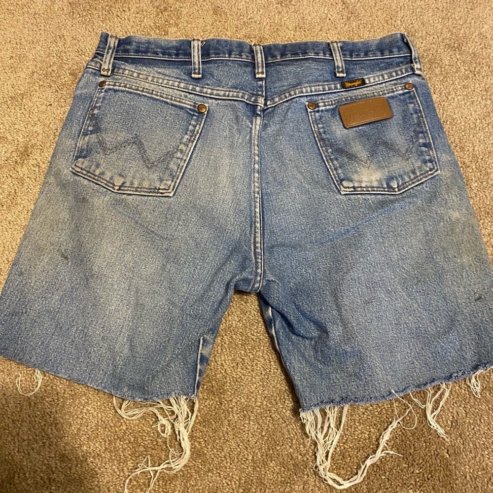 Wrangler Vintage 90's jeans cut into shorts